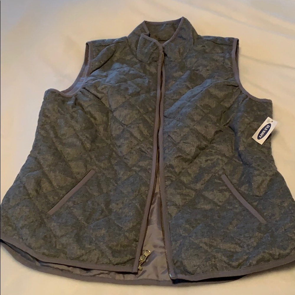 Grey Old Navy Vest